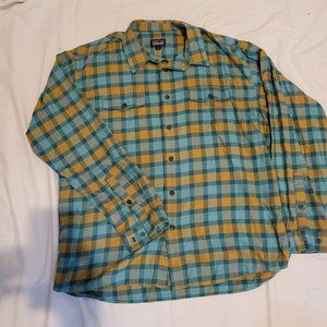Mens Patagonia Long Sleeve Fjord Flannel